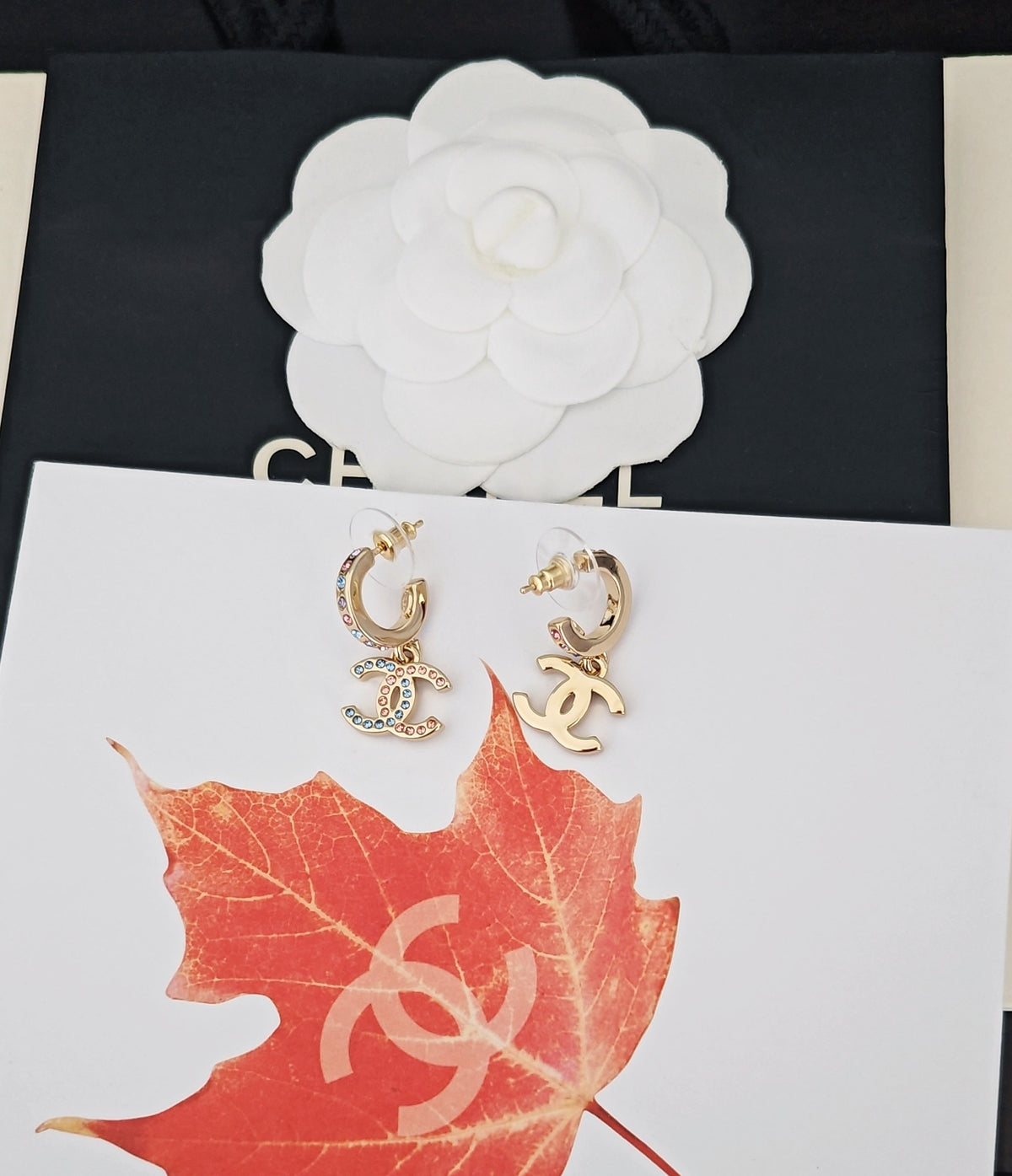 Signature Emblem Jewelry Accessory in Gold-Tone – Design 012 styled product view