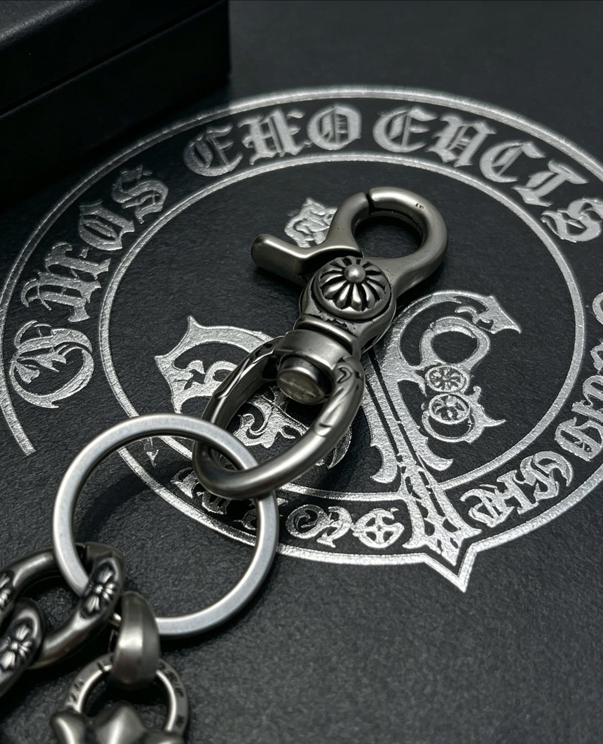 Signature Emblem Pendant in Polished Metal-Tone – Design 001 styled product view