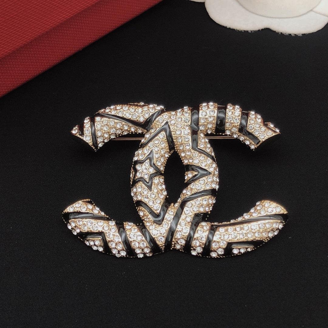Star Brooch in Gold-Tone front product view