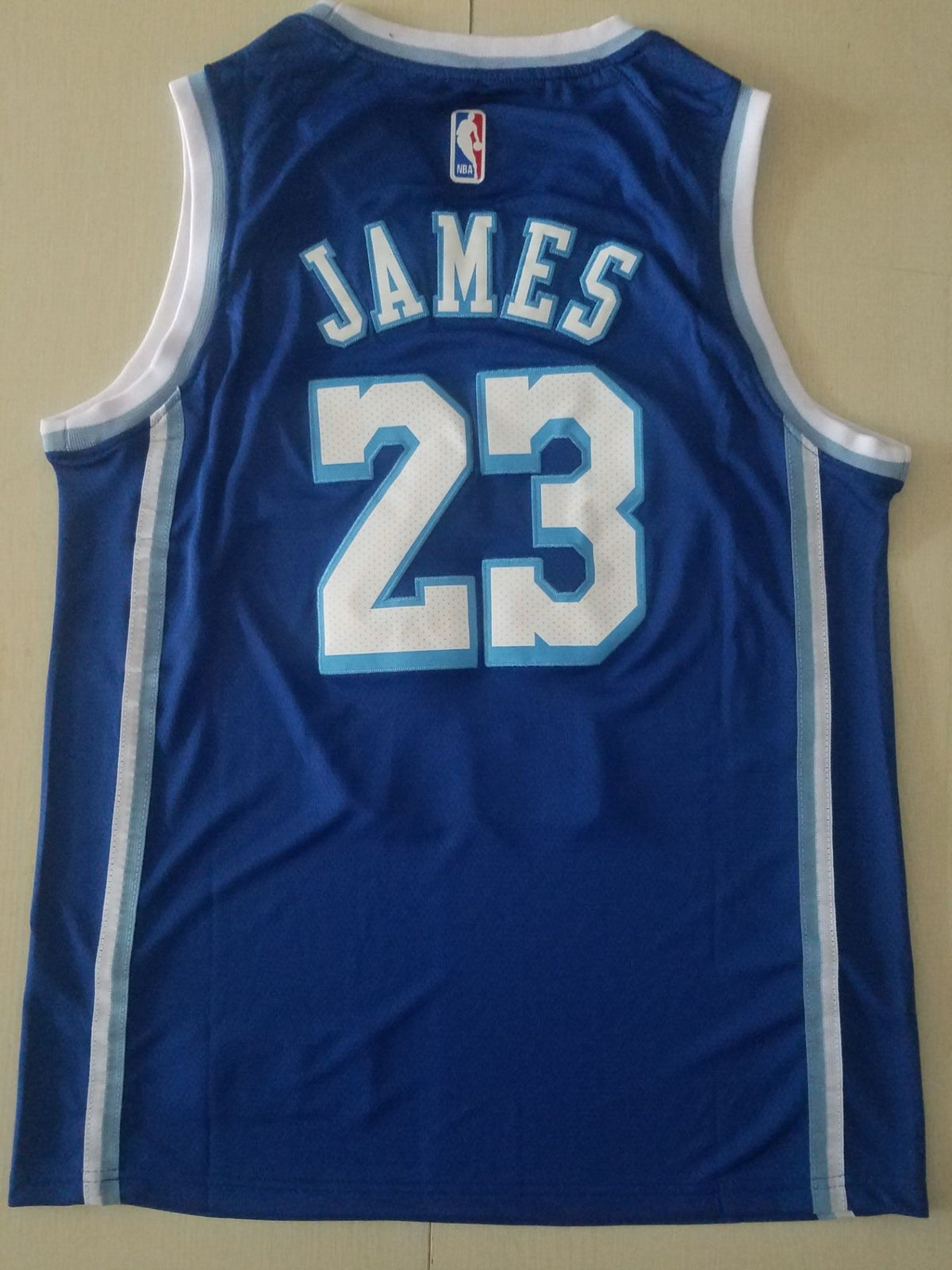 LeBron James #23 Los Angeles Lakers Blue 2019-20 City Edition "Crenshaw" Swingman Jersey – Nike