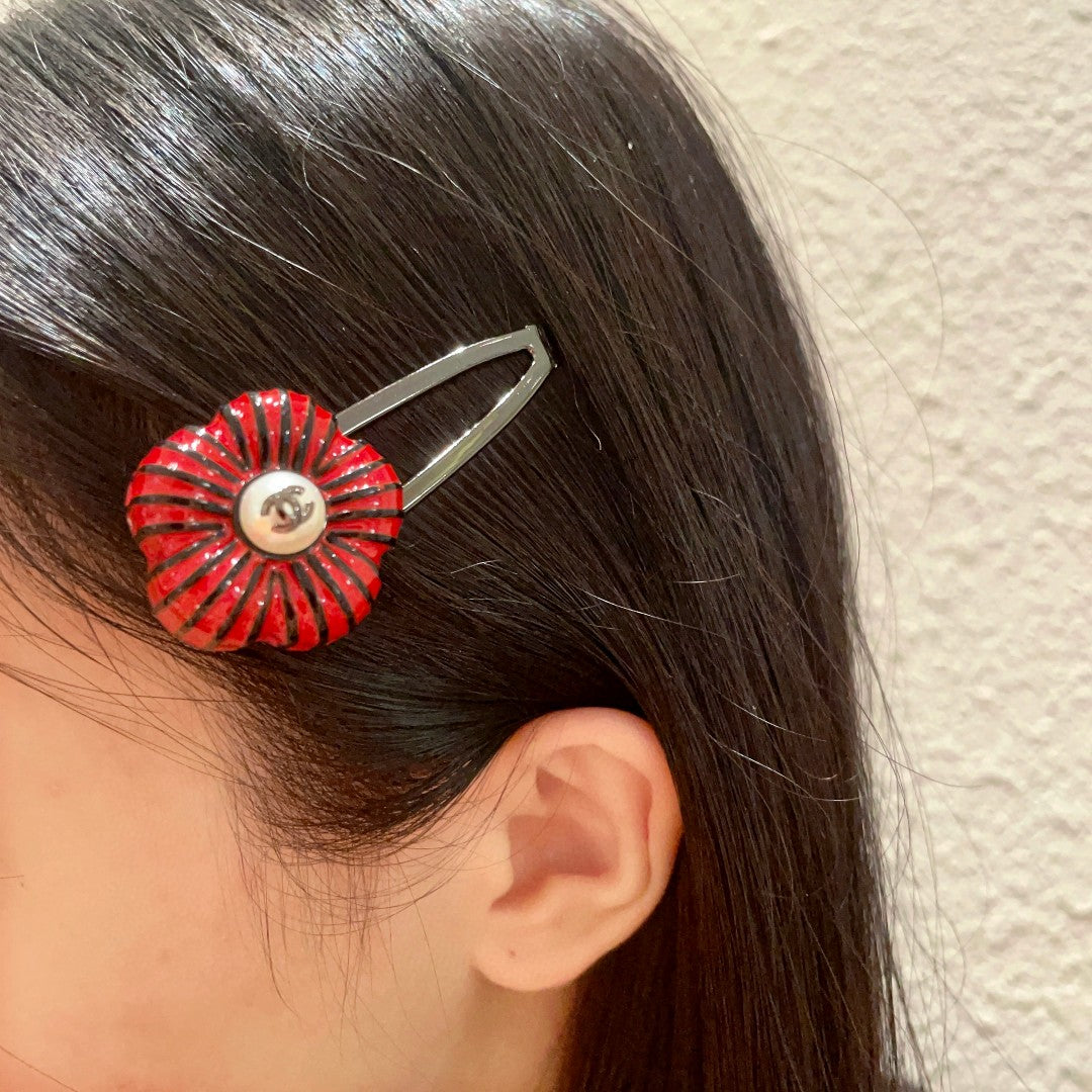 Camellia Hair Clip – Camellia Detail – Design 004 main product view