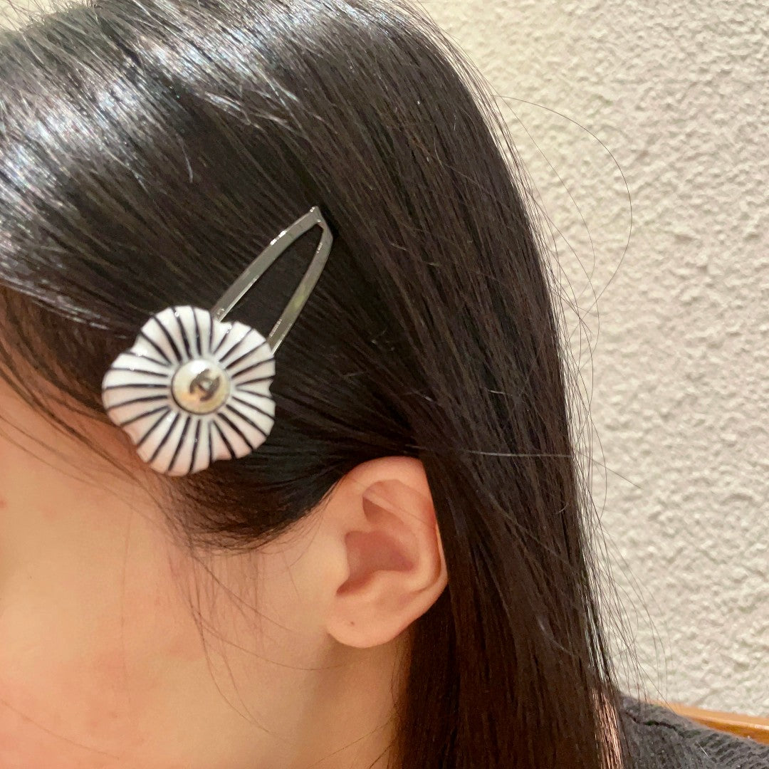Camellia Hair Clip – Camellia Detail – Design 003 main product view