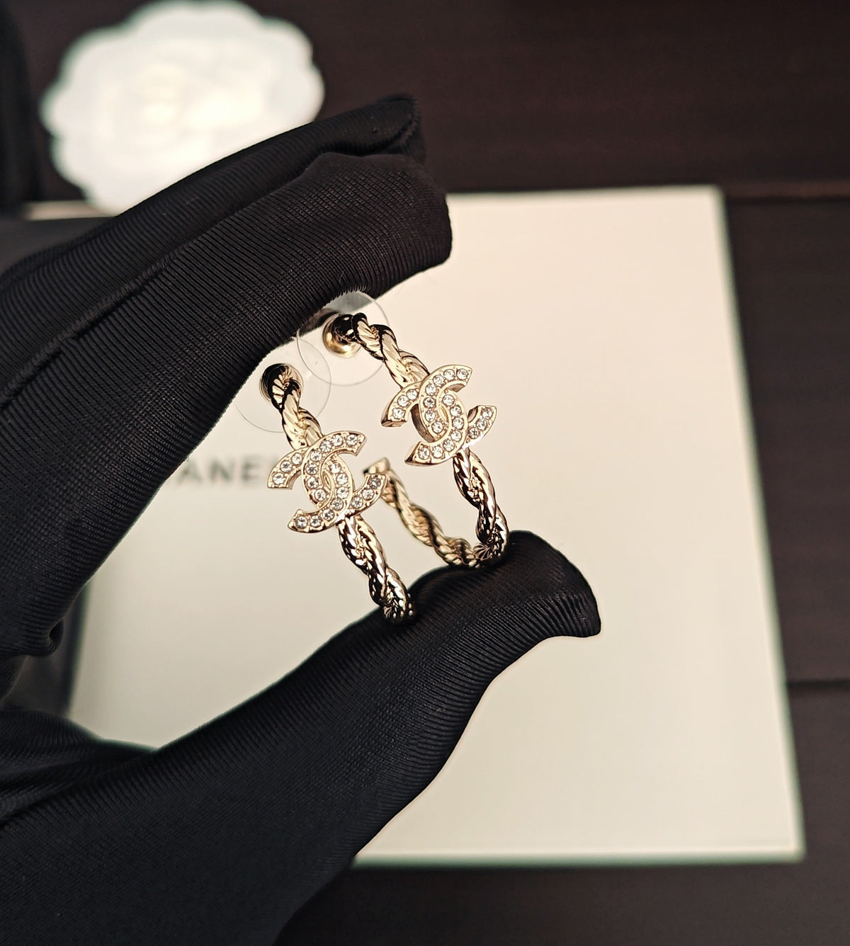 Signature Emblem Jewelry Accessory in Gold-Tone – Design 009 main product view