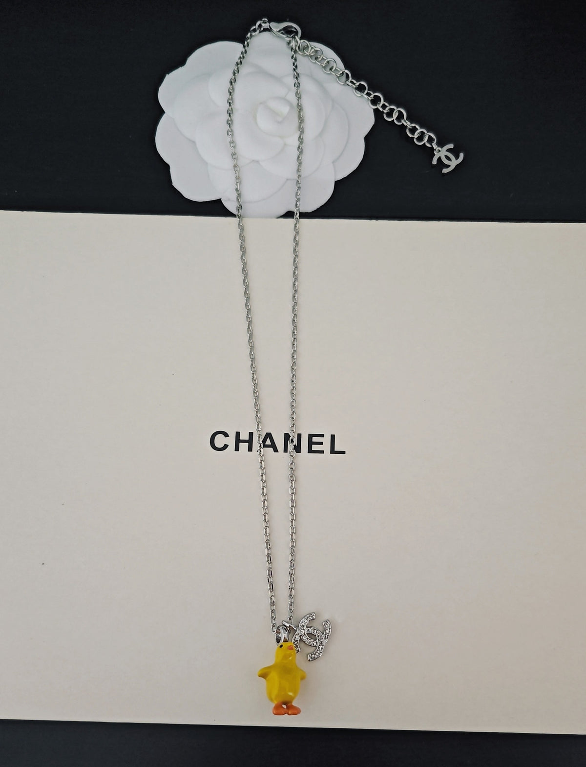 Duck Statement Earrings in Gold-Tone – Design 005 side detail