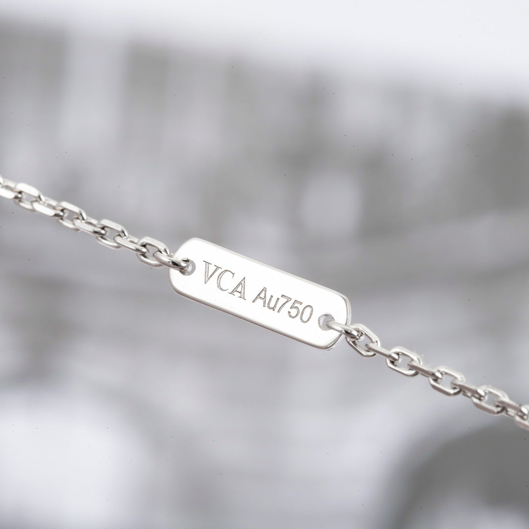 Shell Crystal-Accent Pendant Necklace styled product view