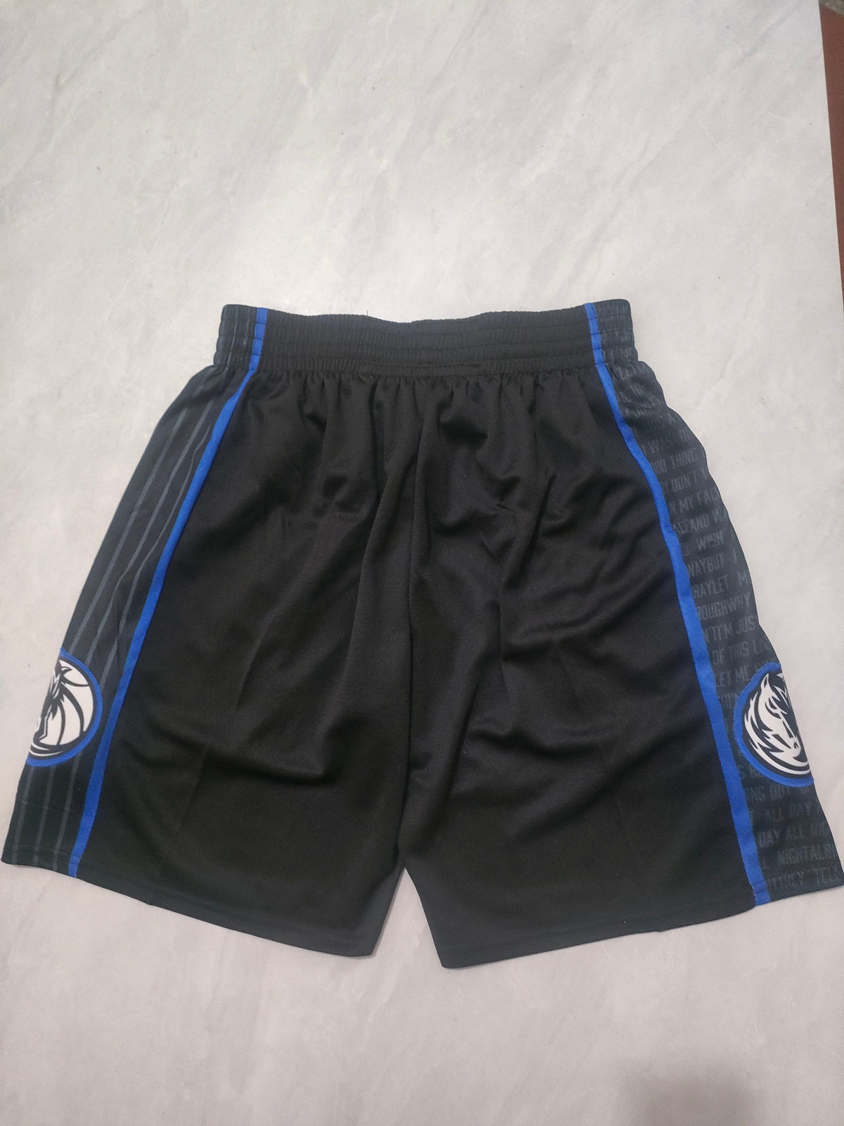 Dallas Mavericks 24 Black City Edition Shorts
