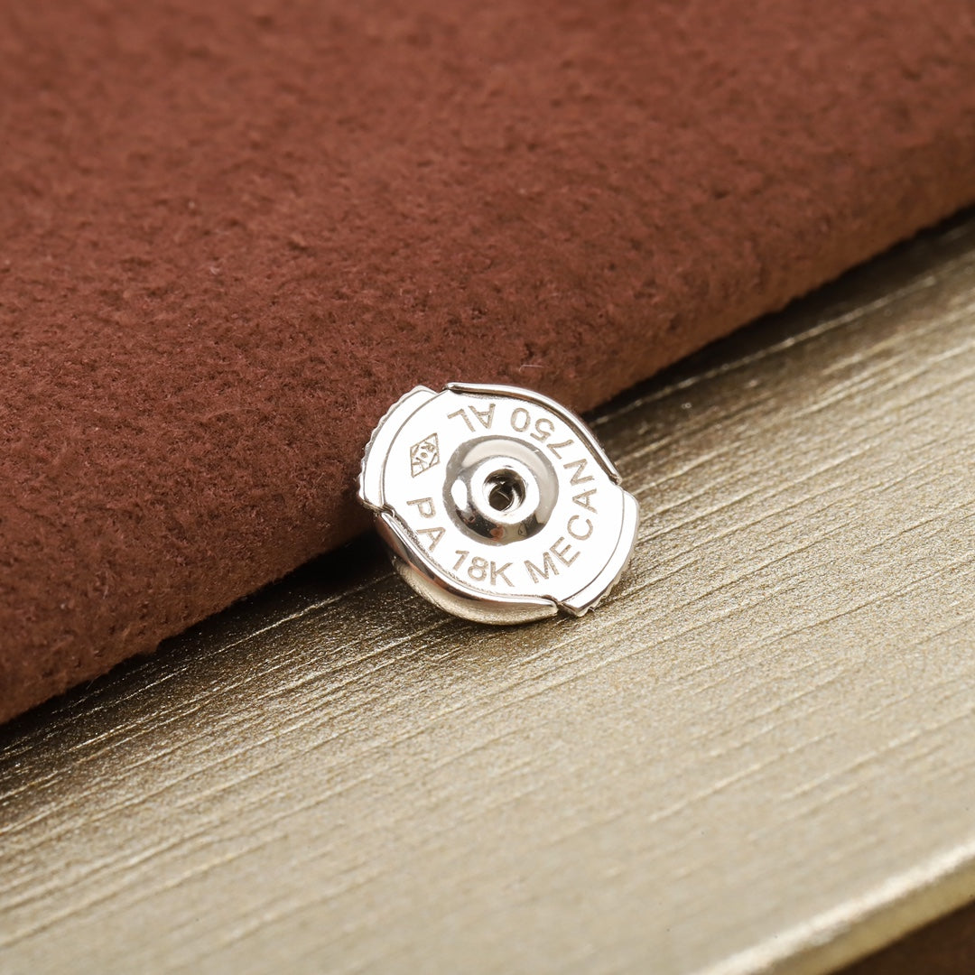 Signature Emblem Crystal-Accent Statement Earrings – Design 010 styled product view
