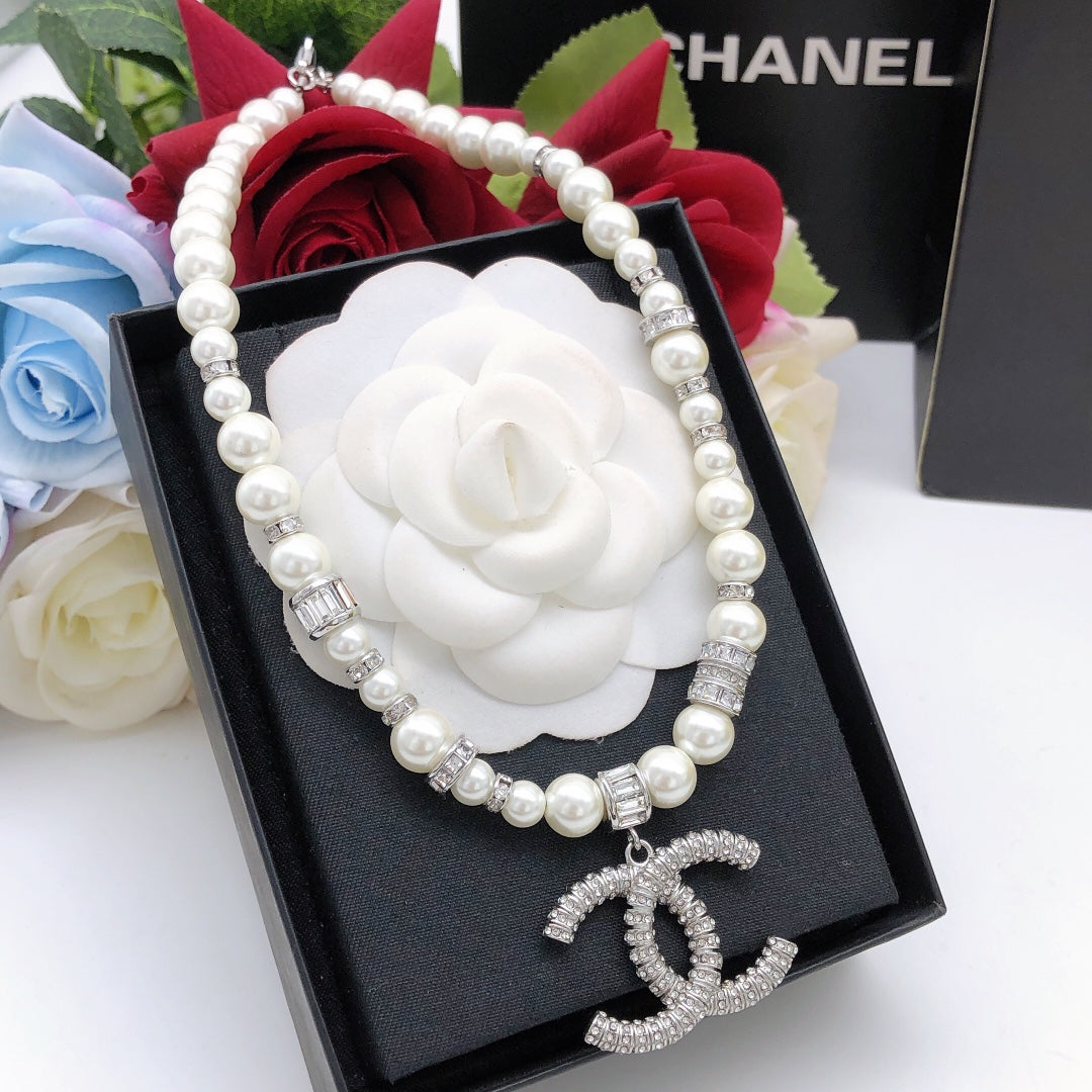 Pearl Jewelry Accessory in Silver-Tone main product view