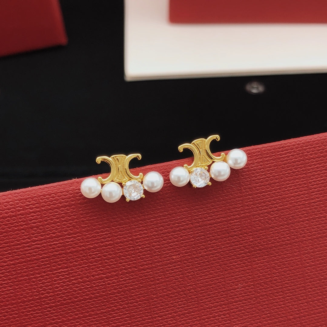 Mini Mini Stud Earrings detail view
