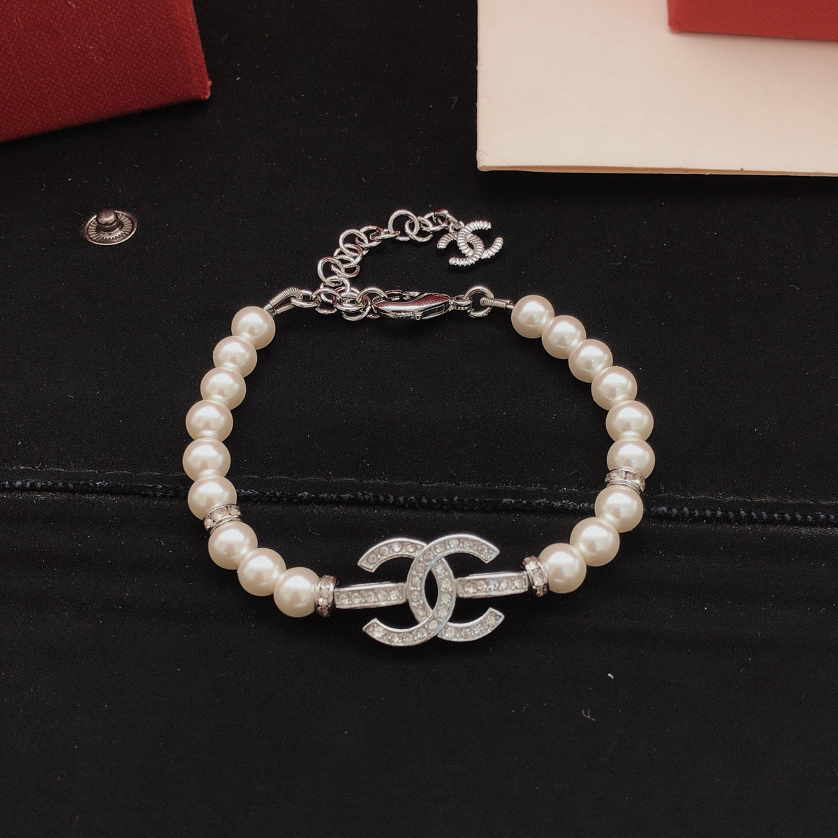 Pearl Bracelet in Silver-Tone main product view