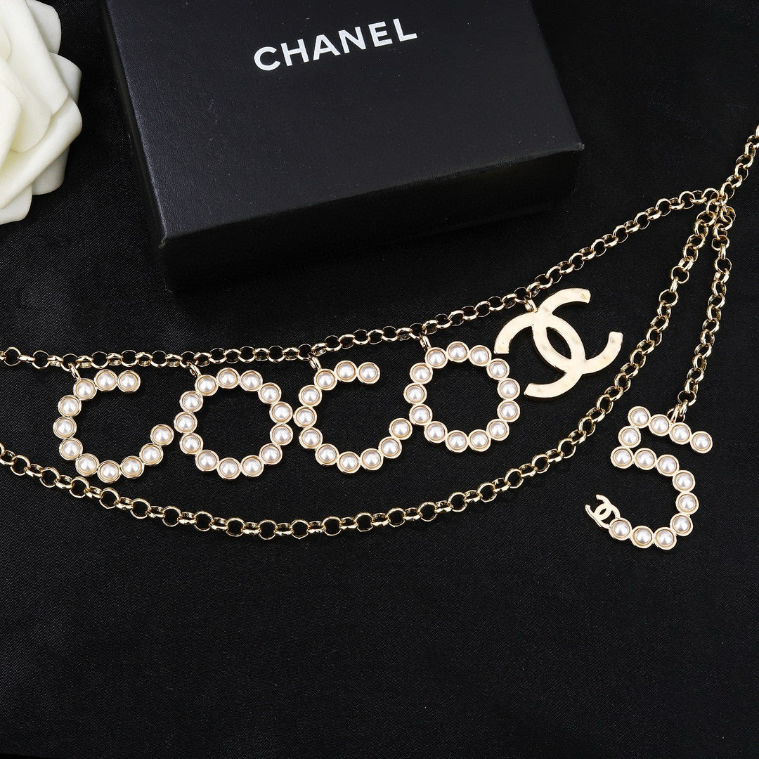 Signature Emblem Jewelry Accessory in Polished Metal-Tone – Design 050 styled product view