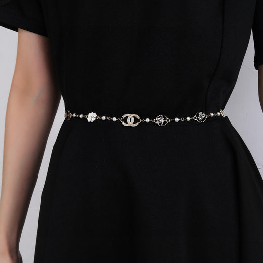 Signature Emblem Jewelry Accessory in Polished Metal-Tone – Design 010 main product view