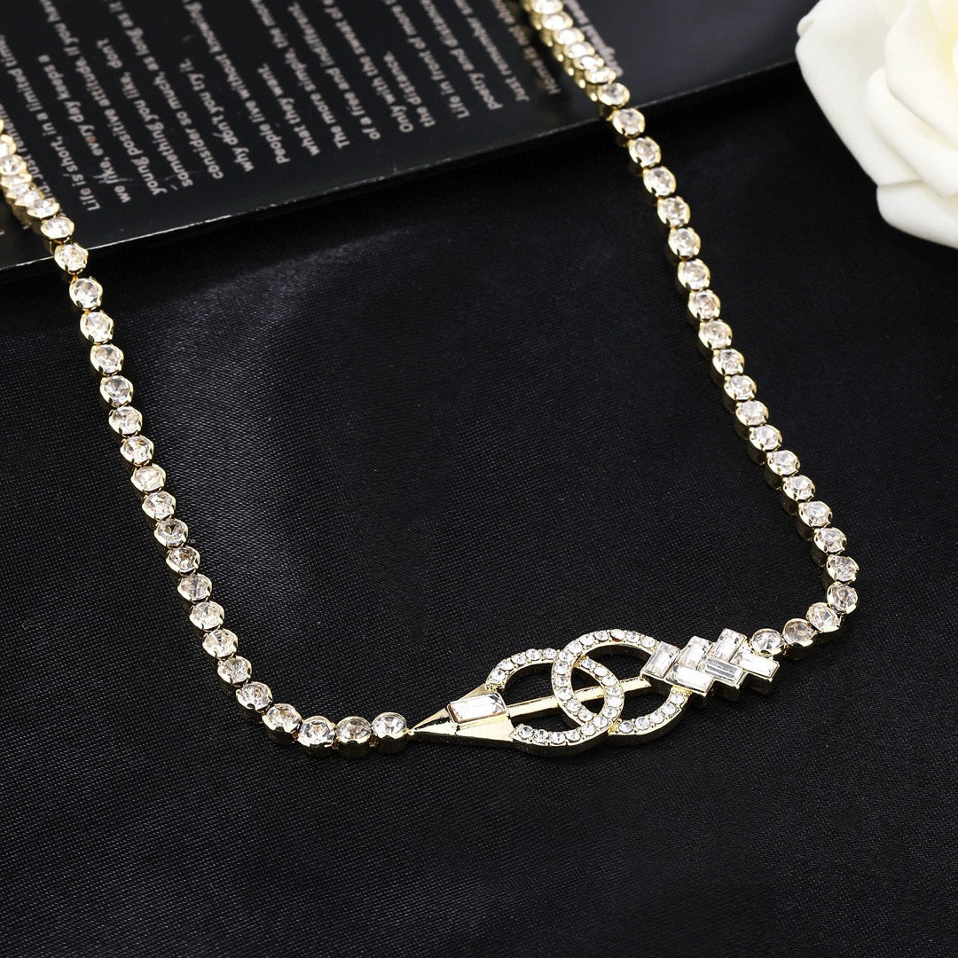 Signature Emblem Jewelry Accessory in Polished Metal-Tone – Design 027 main product view