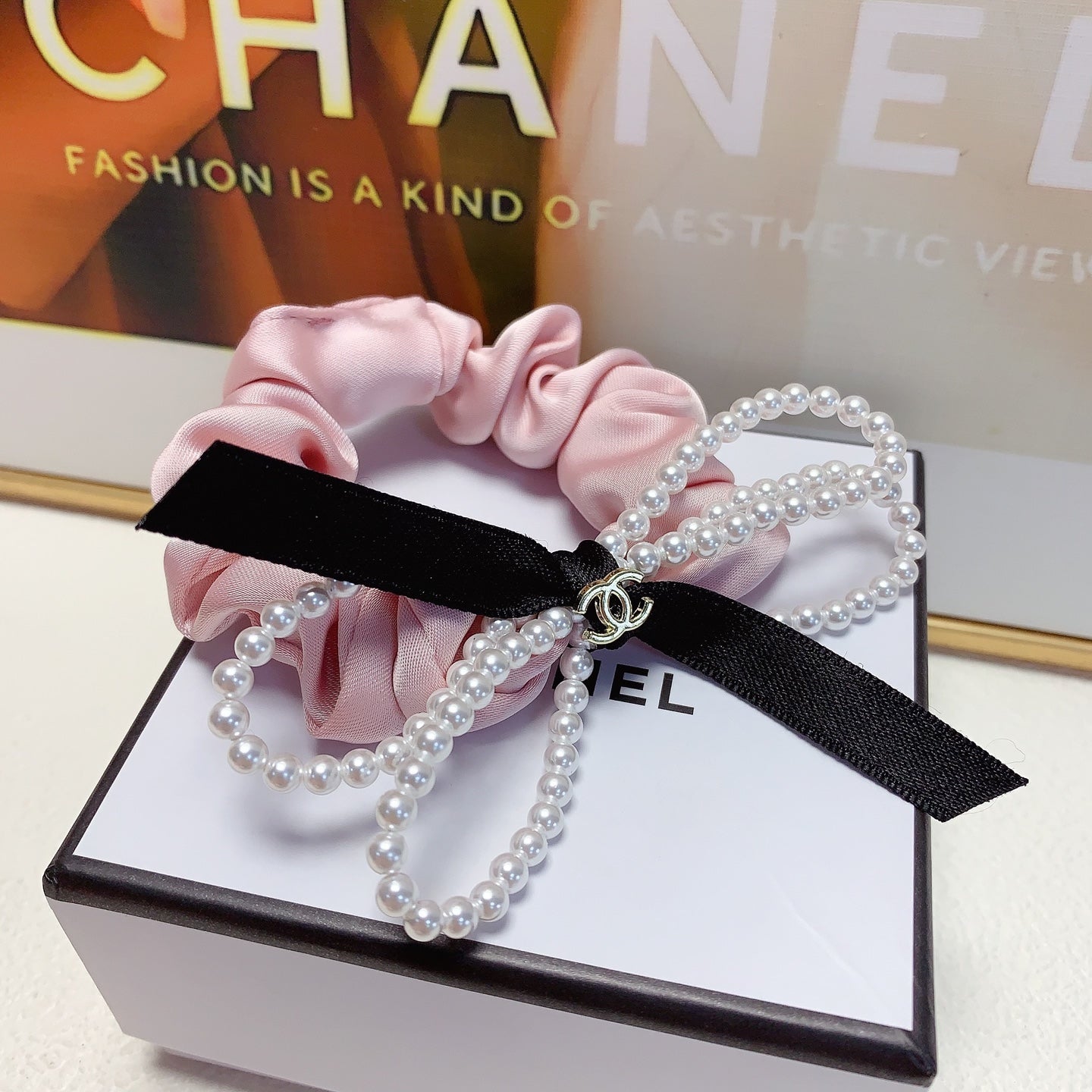 Bow Jewelry Accessory in Polished Metal-Tone main product view