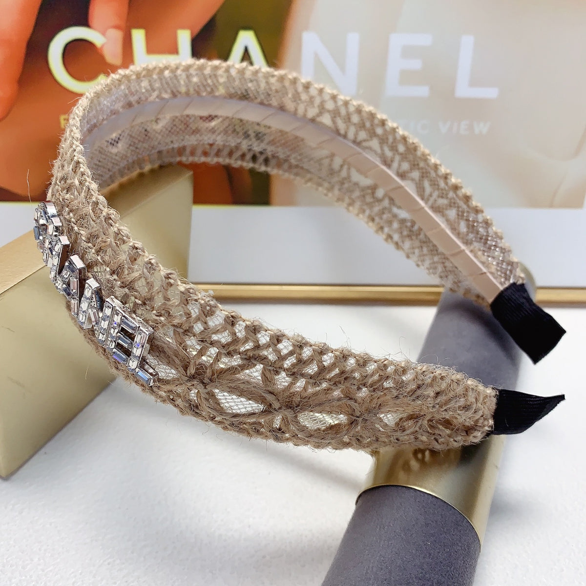 Letter Headband side detail