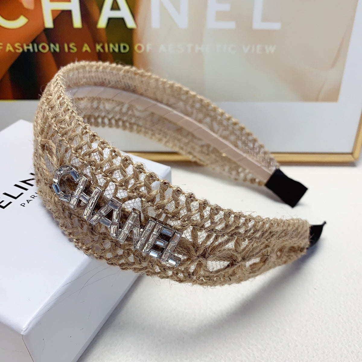 Letter Headband styled product view