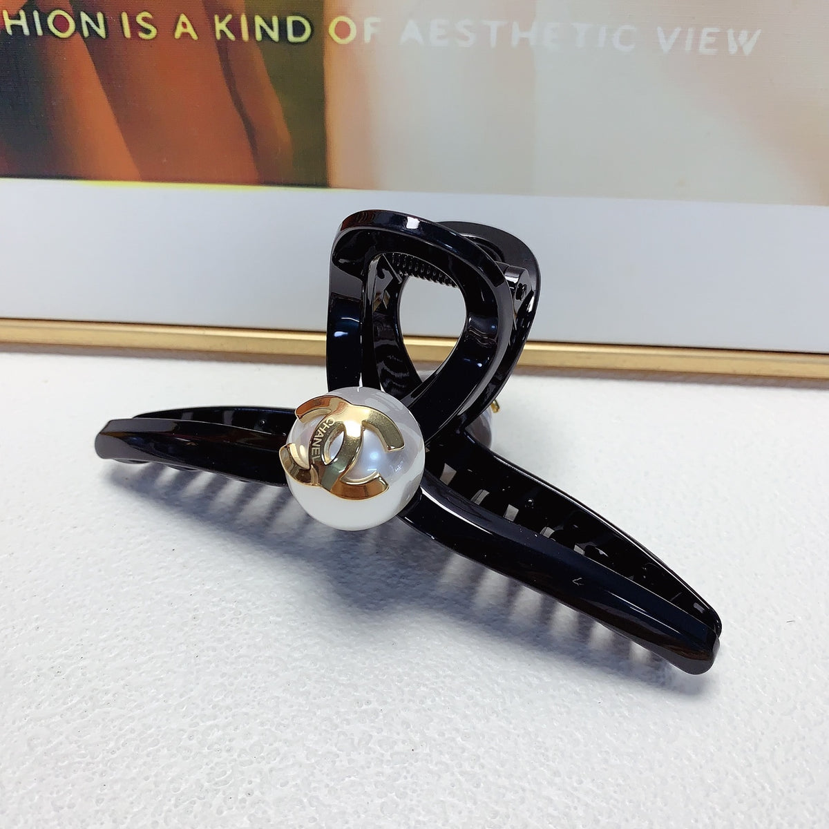 Pearl Hair Clip – Pearl Detail – Design 002 main product view