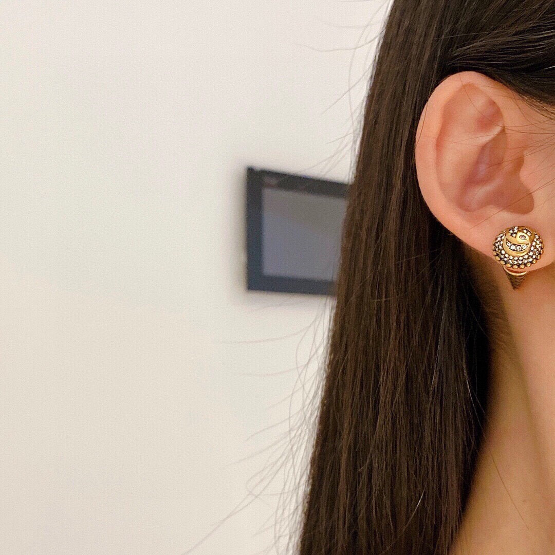 Geometric Emblem Statement Ring in Polished Metal-Tone – Design 001 styled product view