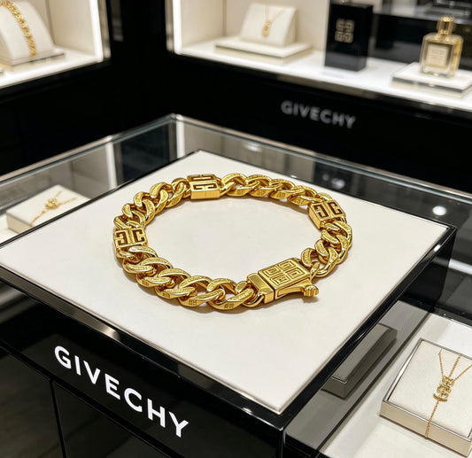 Floral Bracelet in Gold-Tone – Design 008 main product view